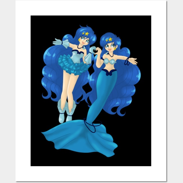 Mermaid Melody Hanon Wall Art by Boyanton Designs